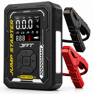 JPT 1500A Jump Starter, 150PSI Tyre Inflator, 10000mAh Power Bank Ultra Heavy Duty • 1500A Peak Current • 150PSI Tyre Inflator • 10000mAh Power Bank • Smart EC5 Protection • Digital Display