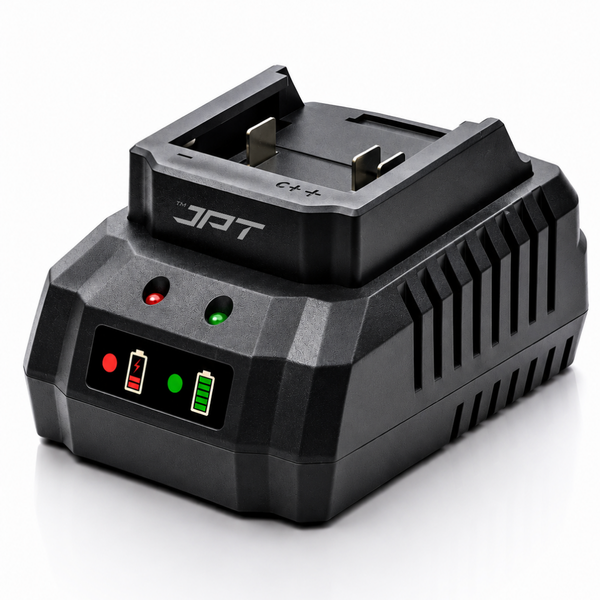 JPT Cordless Power Tool Charger 18/21V, True 2A Output, Ultra Heavy Duty