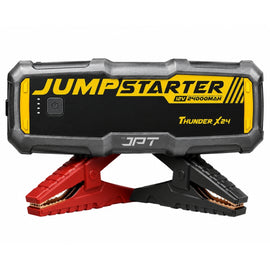 JPT Jump Starter 4000A 24000mAh Thunder X24 Ultra Safe Smart EC5 Power Bank • Fast Charging Output • 3-Mode LED Torch • Trucks, Cars & SUVs • Carry Case • With 1 Year Warranty