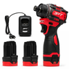JPT 18-volt Pro Series Cordless Impact Driver | 60N.M Torque | 0-1450RPM Speed | 1/4-Inch Hex Shank | 3-Speed Variable | Brushless Motor | 6-Months Warranty