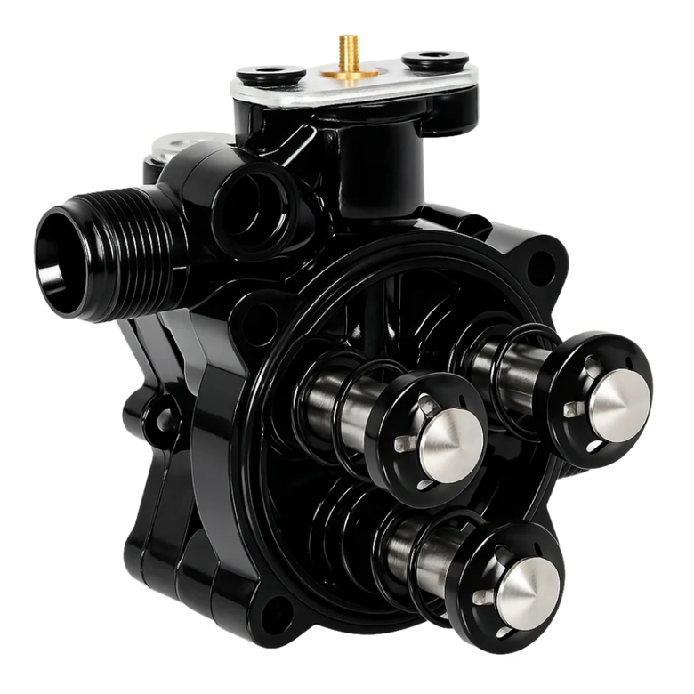 JPT Heavy-Duty F8 Pressure Washer Head Pump Assembly With Auto-Cut Off Switch
