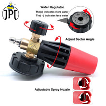 JPT Combo Pro Foam Cannon/Snow Lance 1.1mm Orifice Inside and Adaptor for KARCHER Pressure Washer