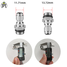 JPT Pressure Washer Coupler, Quick Connect Fittings 1/4 Inch Quick Coupler Female Socket with 1/4 Inch Male Connector