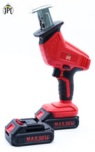 JPT Professional Cordless Reciprocating/Saber Saw with 21V Lithium Double Battery For Metal and Wood Working