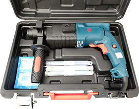 JPT 20MM 800W Heavy Duty Hammer Drill for Professional Use with 3 SDS Drill Bits (Color May Vary)