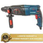 JPT 1050W Corded Variable Speed Sds-Plus Concrete/Masonry Rotary Hammer/Chipping Drill with Carrying Case