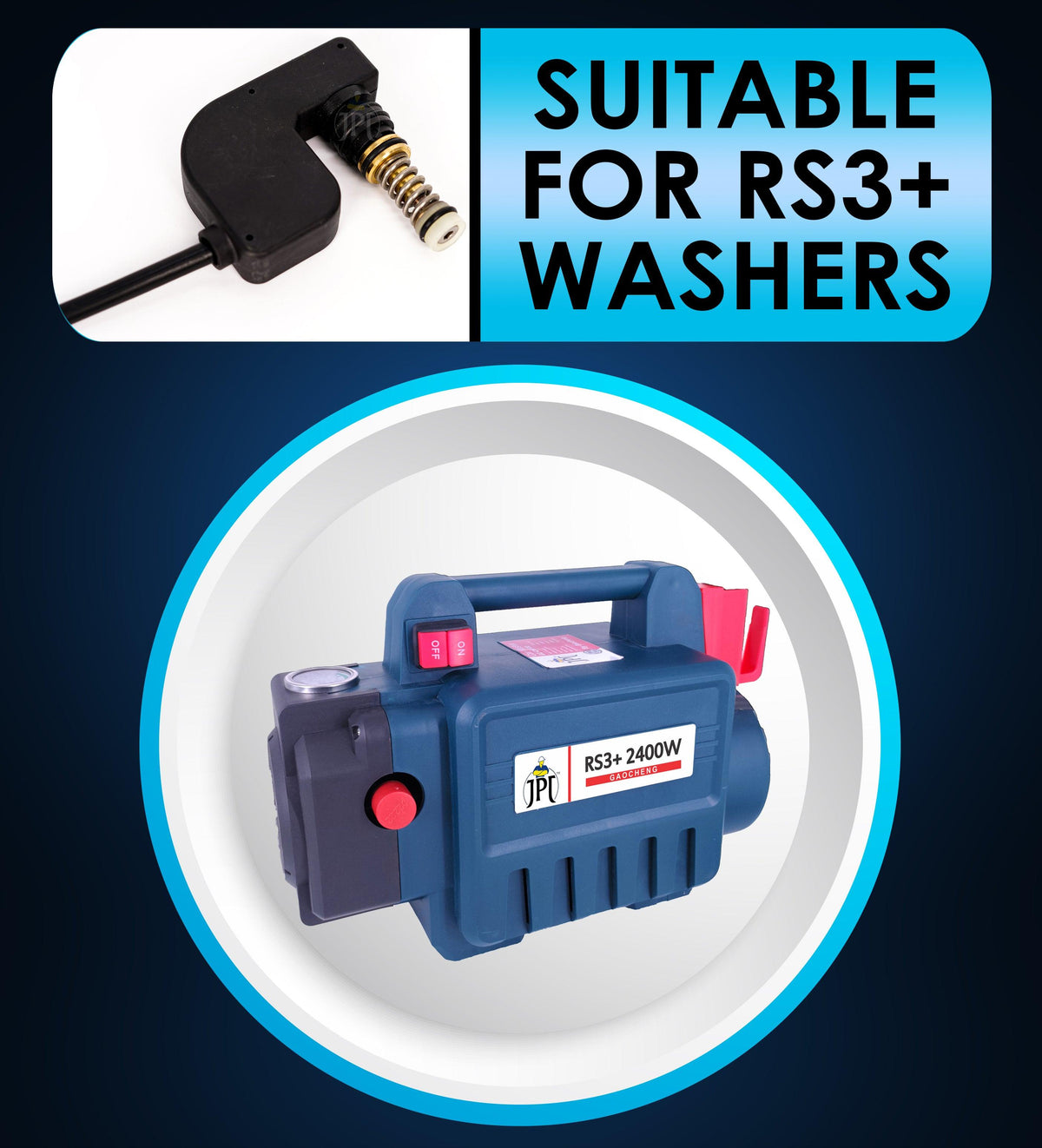 JPT Pressure Washer Auto-Cut Assembly and Switch Set for Pump Head