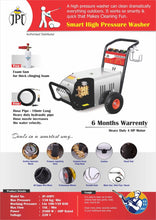JPT JP-4 HPC High Electric Pressure Washer and JPT KVC80 Professional Wet & Dry Vacuum Cleaner ( COMBO OFFER )