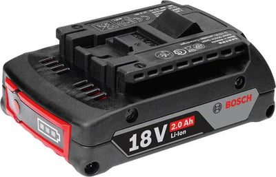 Bosch GBA 18V 2.0Ah Professional Lithium Ion Battery Pack (For all 18V Blue Tools)
