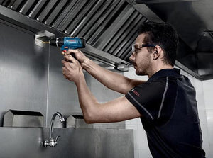 Bosch GSB 120 Kit Professional Cordless Impact Drill Driver with 12V Double battery