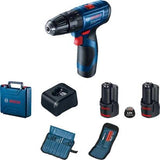 Bosch GSB 120 Kit Professional Cordless Impact Drill Driver with 12V Double battery